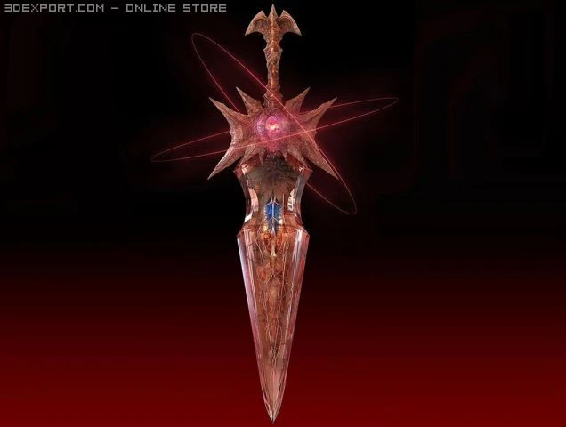 soul blade 3D Model .c4d .max .obj .3ds .fbx .stl .blend 