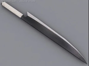 zangetsu sword 3D Model