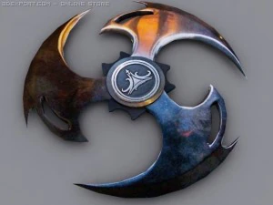 razor fin chakram 3D Model