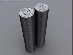 united states money 3D Model