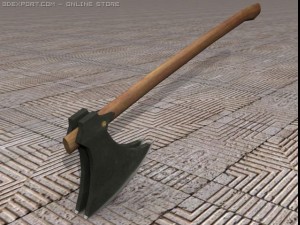 tonic axe 3Dモデル