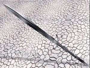 espada de bloqueio Modelo 3D