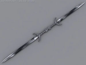 locking sword 3D Model
