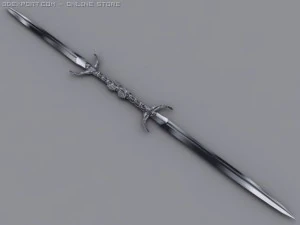 locking sword 3D Model