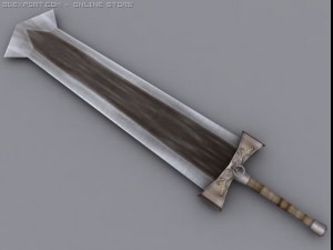 requiem great sword Modelo 3D