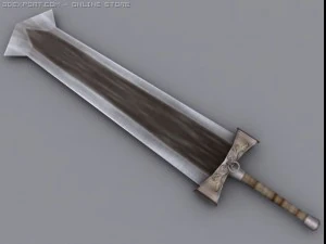 requiem great sword 3D Model