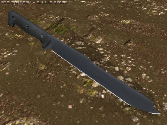 Dynester-Machete 3D Modell .c4d .max .obj .3ds .fbx .stl .blend 