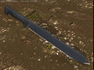 dynester machete 3D Модель