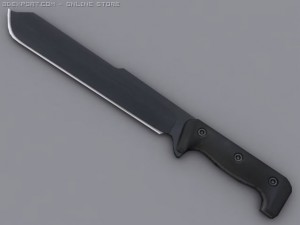 dynester machete Model 3D