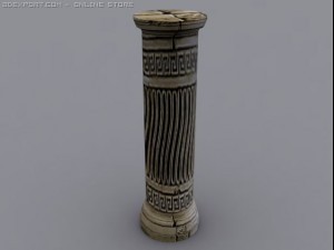 roman column 3D Model