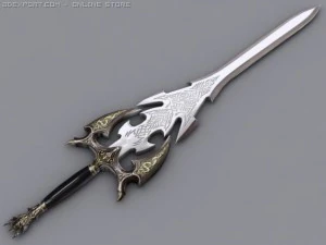 Abgrundschwert 3D Modell