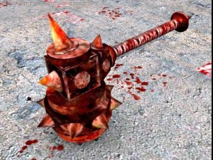 barbarian hammer Modelo 3D