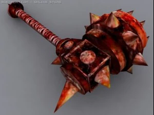 barbarian hammer 3D Model