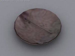 medusa shield 3D Model