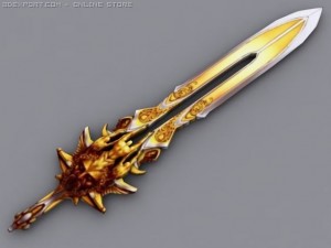 blade of olympus 3D Model