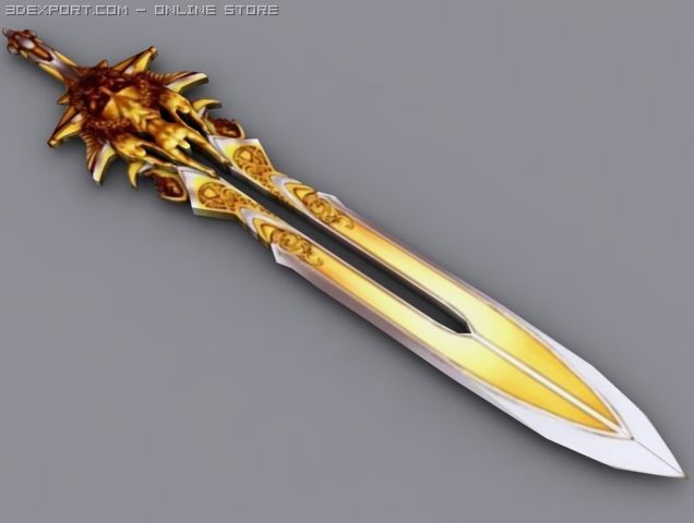 3D file Blade Of Olympus From God of War - Fan Art 3D print model