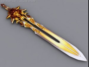 blade of olympus 3D Model