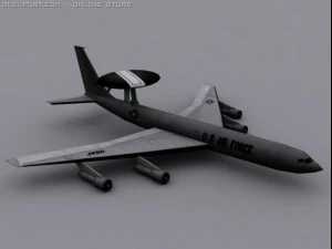 e3 sentry awacs 3D Model