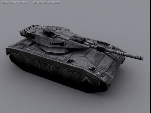 merkava mark iii 3D 模型