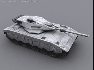 merkava mark iii 3D 模型