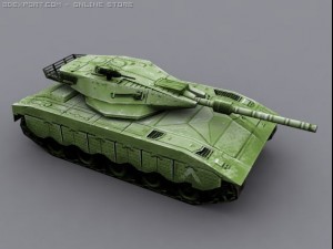 merkava mark iii 3D 模型