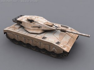 merkava mark iii 3D 模型