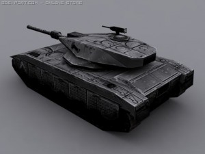 merkava mark i 3D 模型