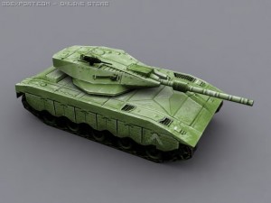 merkava mark i 3D 模型