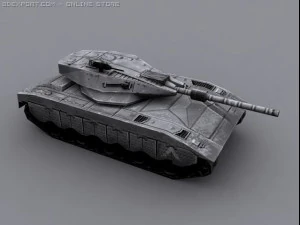 merkava mark i 3D Model