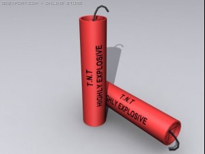tnt stick 3D Model
