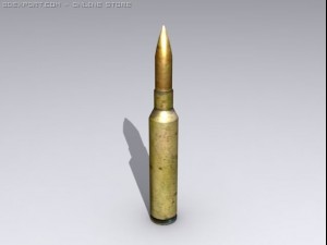 rifel bullet 3D Model