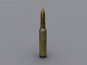 rifel bullet 3D Model
