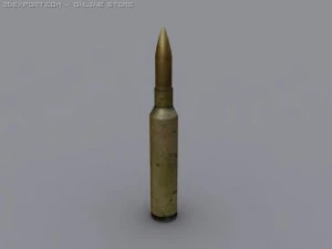 rifel bullet 3D Model