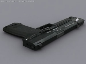 heckler koch usp match 3D-Modell