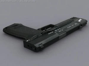 heckler koch usp match 3D Model