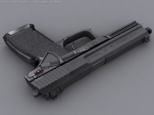 heckler  koch mk23 3D Model
