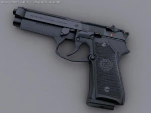 beretta 92 3D Model