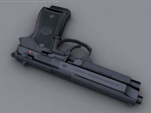 beretta 92 Modelo 3D