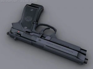 beretta 92 3D Model