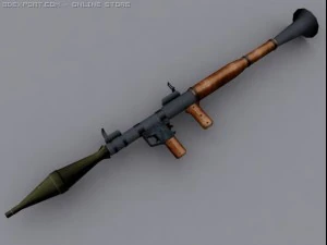 rocket propelled launcher 3D Model