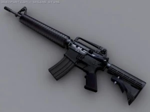 m4 karabin Model 3D