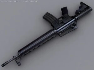m4 karabin Model 3D