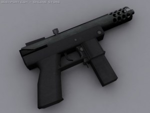 intratec tecdc9 3D 模型