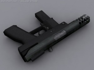 intratec tecdc9 3D 模型