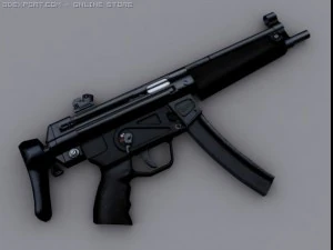 heckler  koch mp5 3D Model