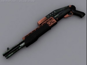 franchi spas12 Model 3D