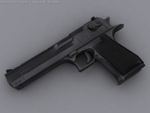 desert eagle 3D Модель