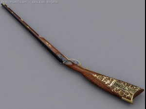 lavender musket s272 3D Model