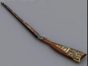 lavender musket s272 3D Model