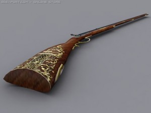 lavender musket s272 3D Model